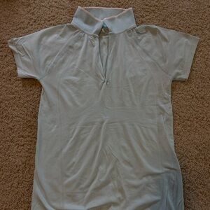 Athleta Momentum Polo in Mint Color